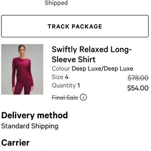 Swiftly Relaxed Long-Sleeve Shirt - Deep Luxe